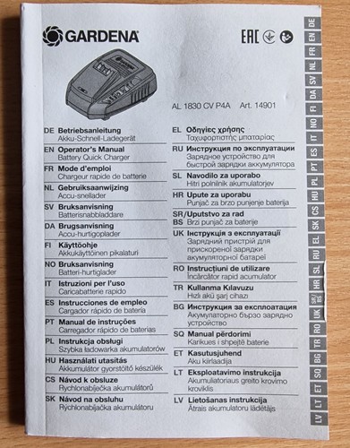 Betriebsanleitung gardena - betriebsanleitung,